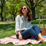 designbyjk.co.uk | Quel haut avec un pantalon bleu marine pour une journée au parc ?